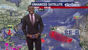 5 disturbances swirl in the tropics