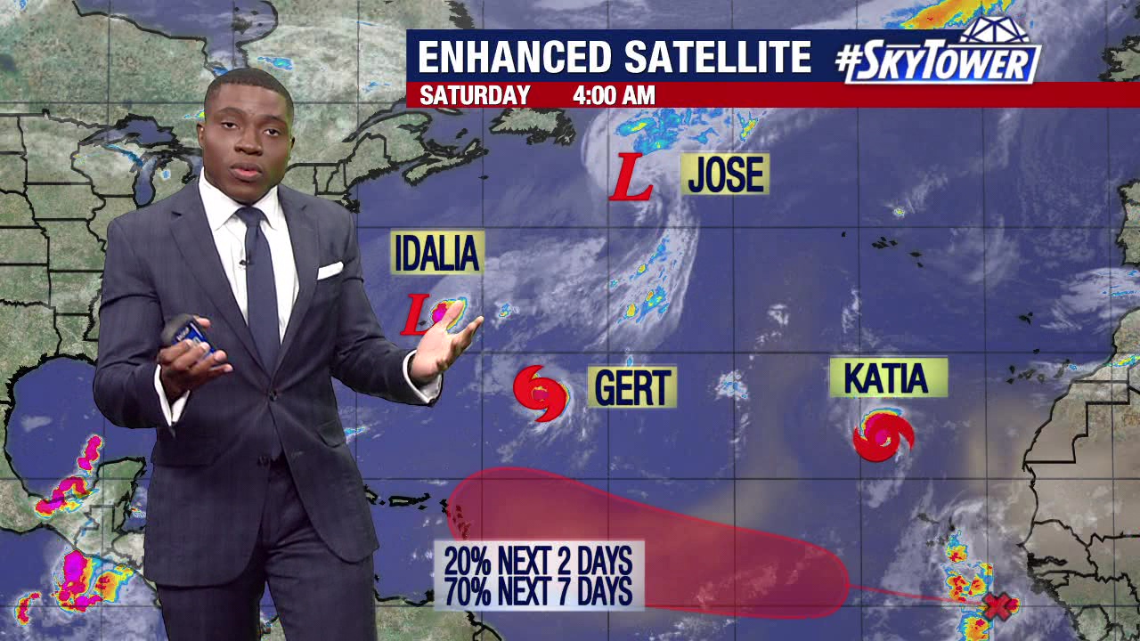 Tropics staying busy after Hurricane Idalia