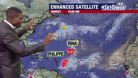 October starts with two tropical storms