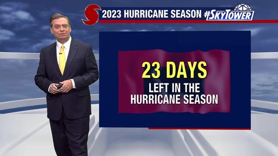 Tropics remain quiet as hurricane season winds down