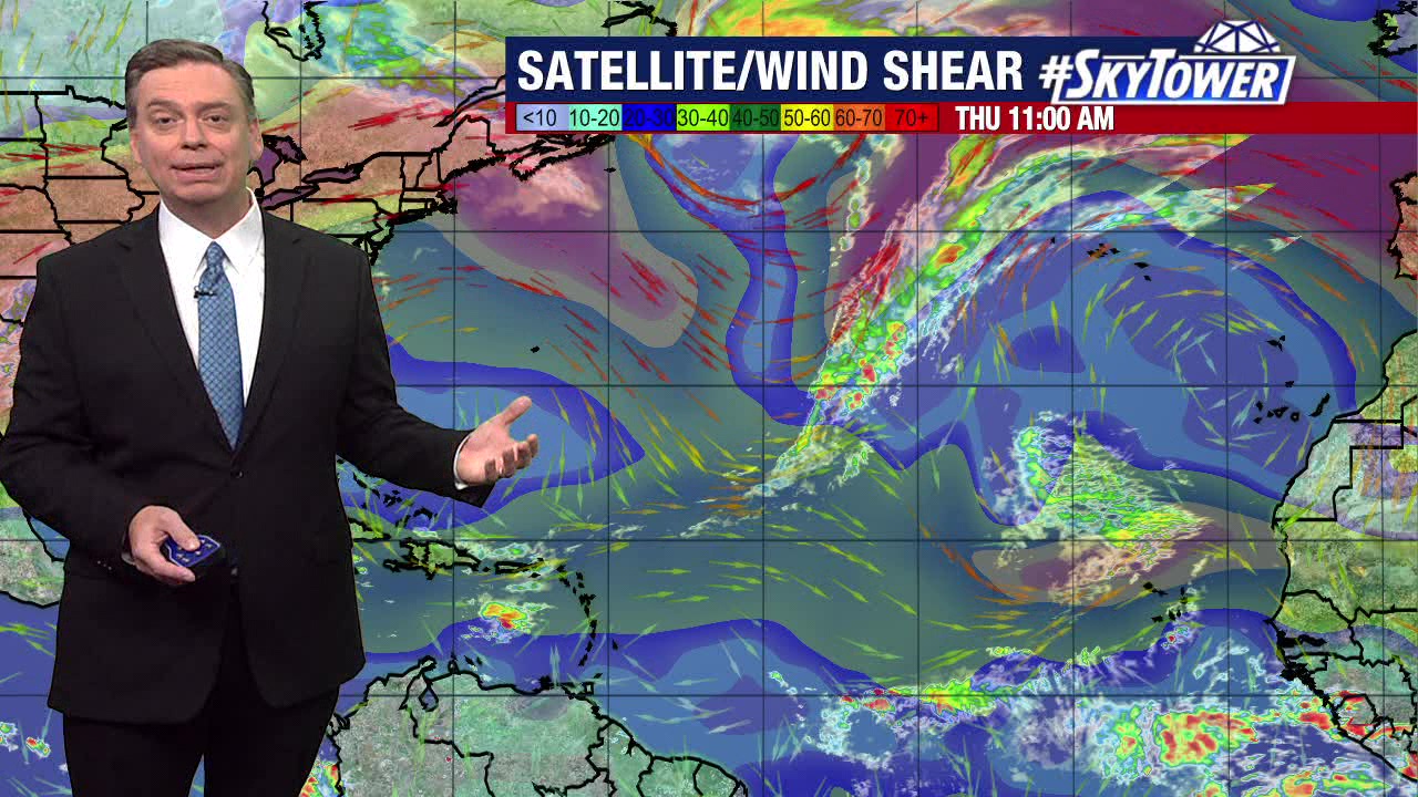 Tropics remain quiet with no development expected in the coming week