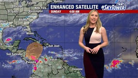 Chance of development in southern Caribbean