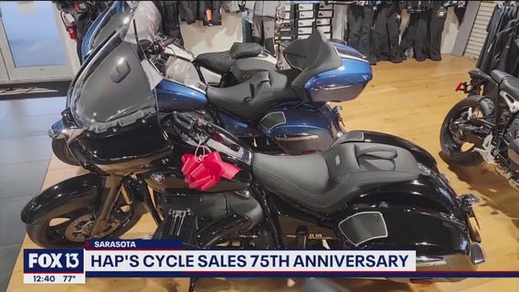 Hap's Cycle Sales celebrates 75 years in Sarasota
