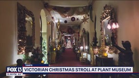 Ninety Christmas trees on display for Victorian Christmas Stroll at Plant Museum