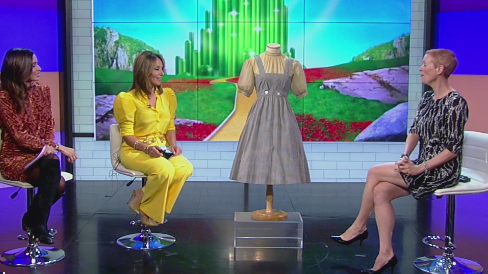 Dorothy's Wizard of Oz dress auction