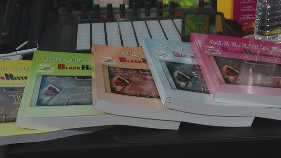 Veteran educating children on Black history