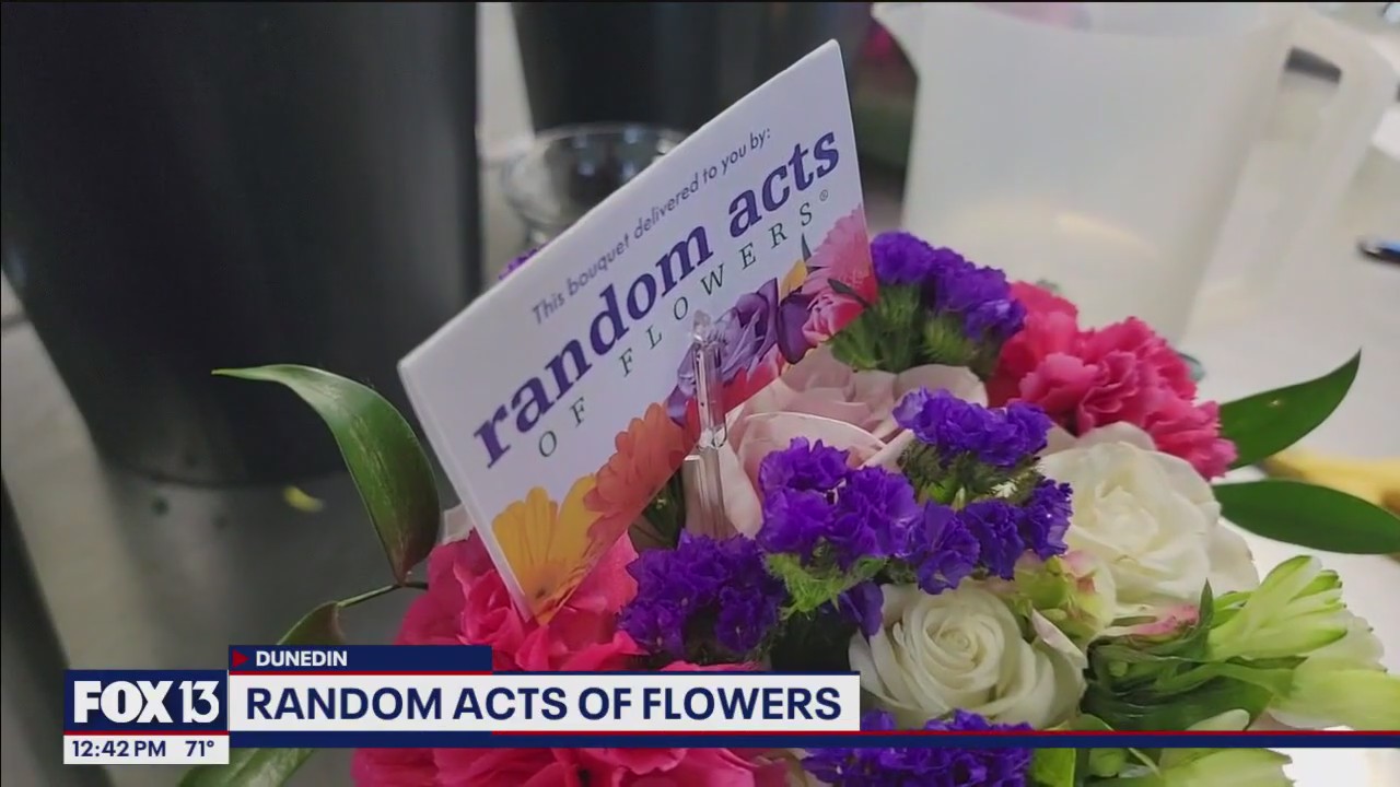 Donate flowers to people who may not otherwise receive them
