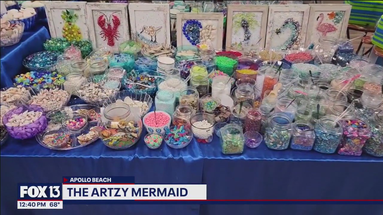 Get creative with The Artzy Mermaid