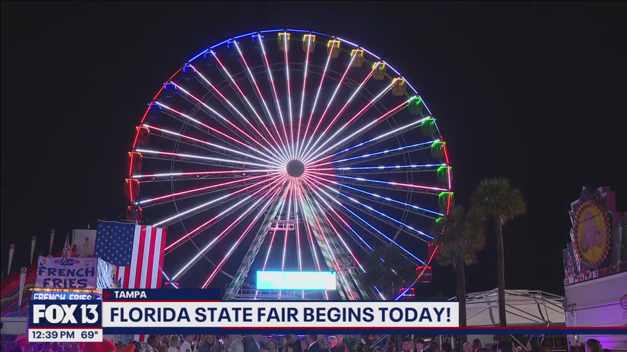 The 120th Florida State Fair kicks off