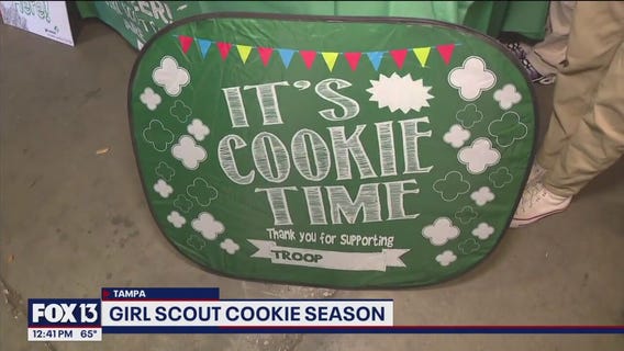 Girl Scout cookie season is here