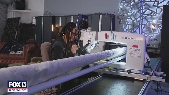 A Tampa artist's impactful pieces