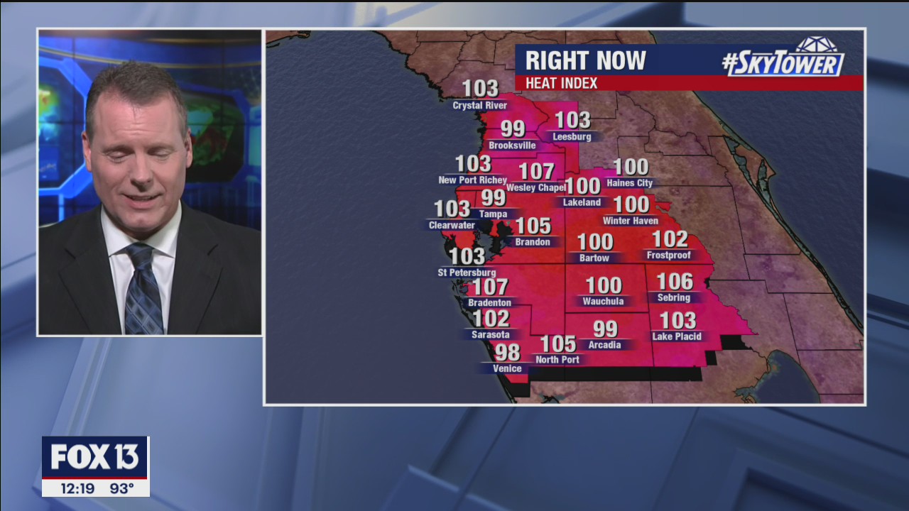 Friday Afternoon Forecast | FOX 13 Tampa Bay