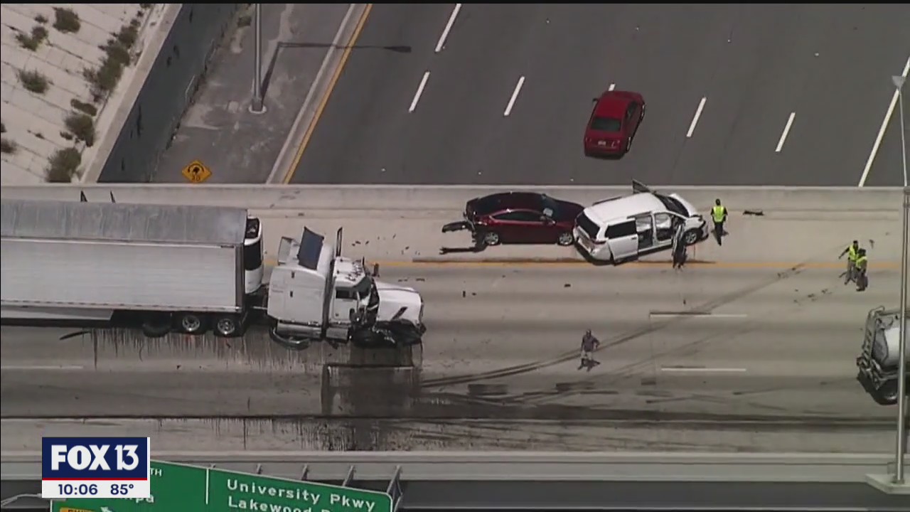 4 hospitalized in deadly I-75 crash | FOX 13 Tampa Bay