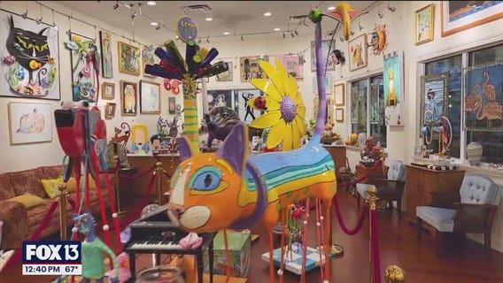 Experience whimsical art in Sarasota