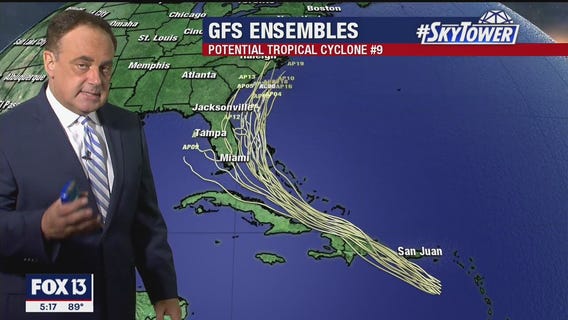 Wednesday evening tropical update