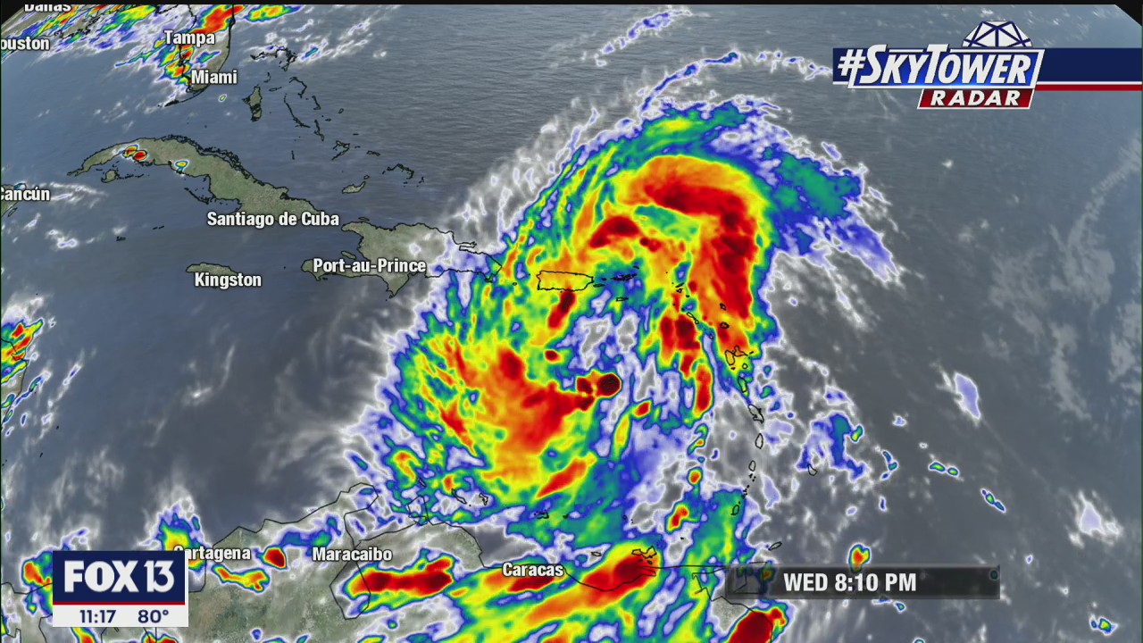 Tropical Storm Isaias forms over Caribbean