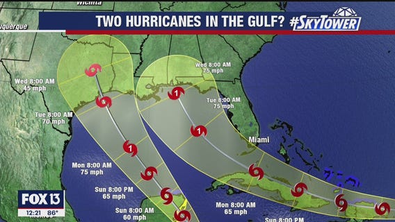 Today's tropical weather forecast