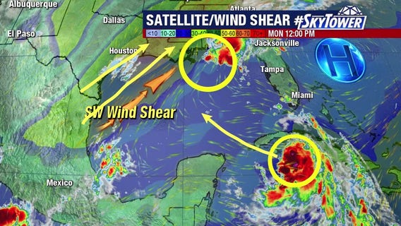 Today's tropical weather forecast