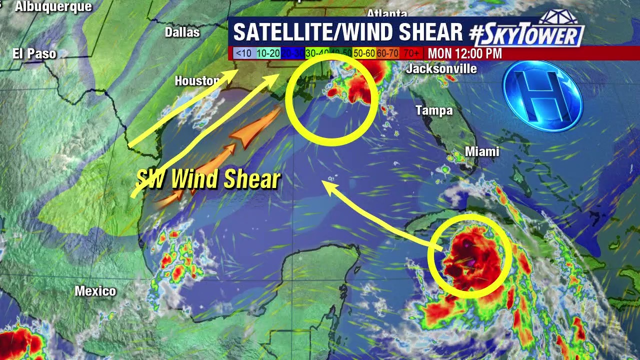 Today's tropical weather forecast