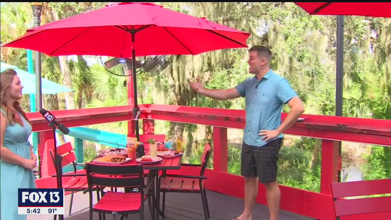 The tropical taste of the tiki docks