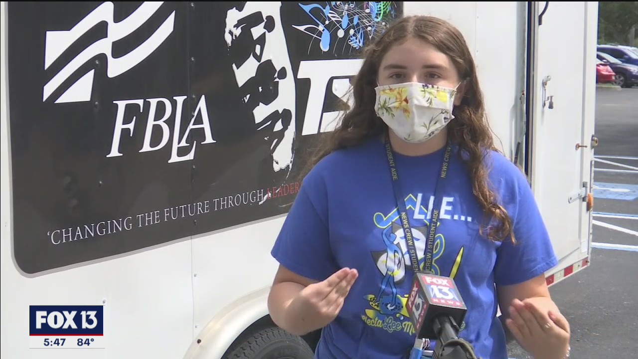 Students gather goods for hurricane victims | FOX 13 Tampa Bay
