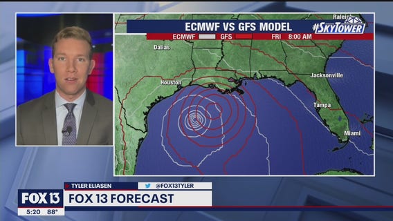 Today's tropoical wetaher forecast