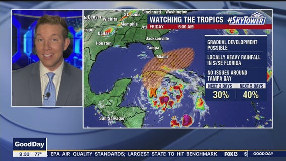 Today's tropical weather update