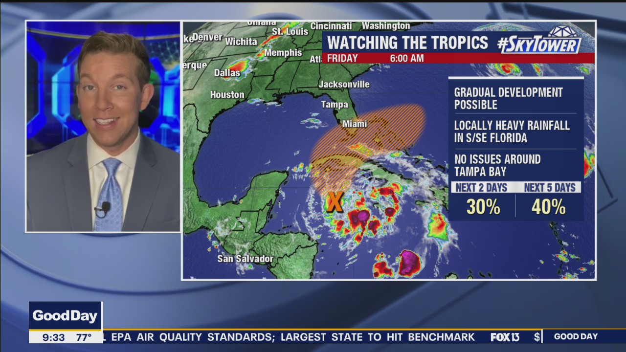 Today's tropical weather update