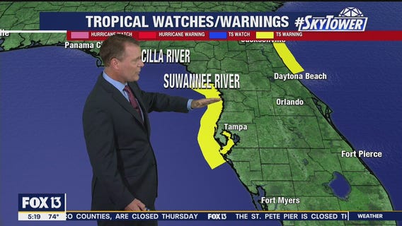 Tropical weather forecast