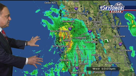 Wednesday tropical forecast Tracking Eta
