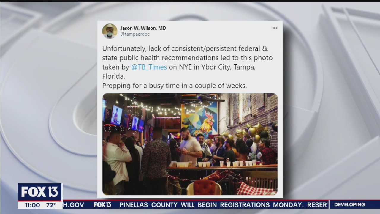 Images show packed bars, streets in Ybor City for New Year's Eve | FOX ...