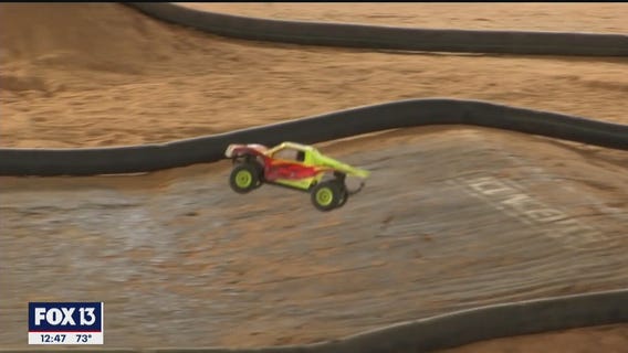 RC racing is out in full force at this Tampa track