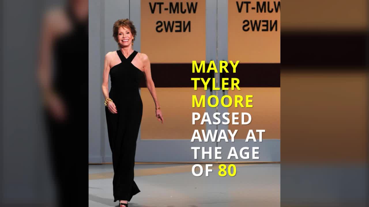 Actress Mary Tyler Moore is dead at age 80