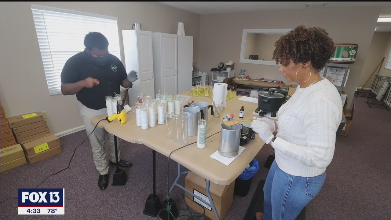 Made in Tampa Bay: Blue Sage Boutique candles