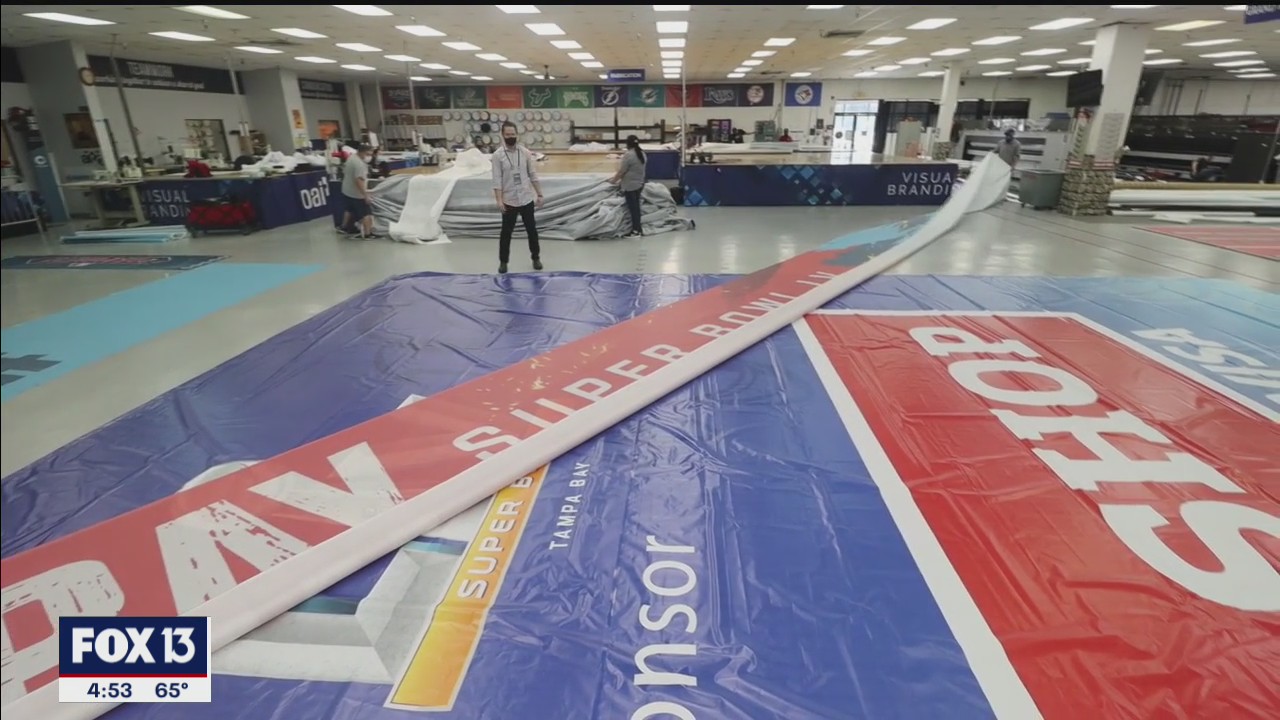 Made in Tampa Bay: Banners of Super Bowl LV