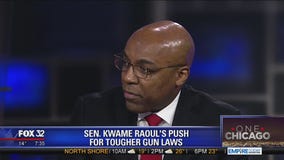 Sen. Kwame Raoul discusses his push for tougher gun laws in Chicago