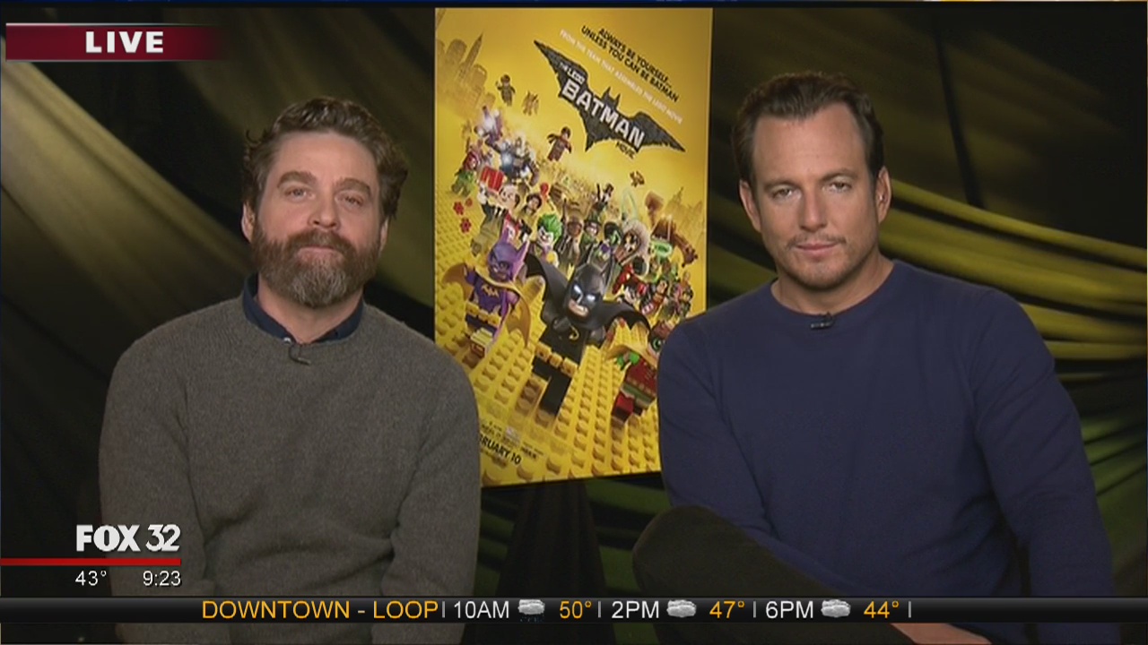 Zach Galifianakis, Will Arnett talk Lego Batman Movie