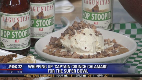 Not your average Super Bowl snack -- Captain Crunch Calamari