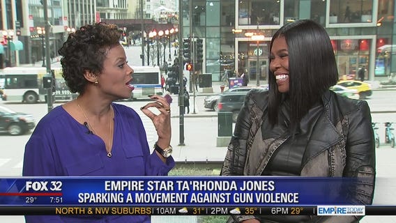 Empire's Ta'Rhonda Jones tackles gun violence