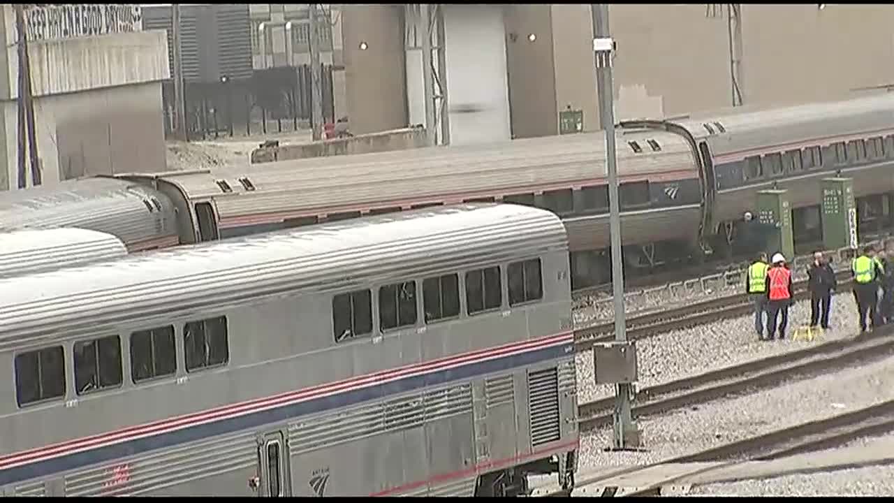 No injuries reported in train derailment outside Union Station