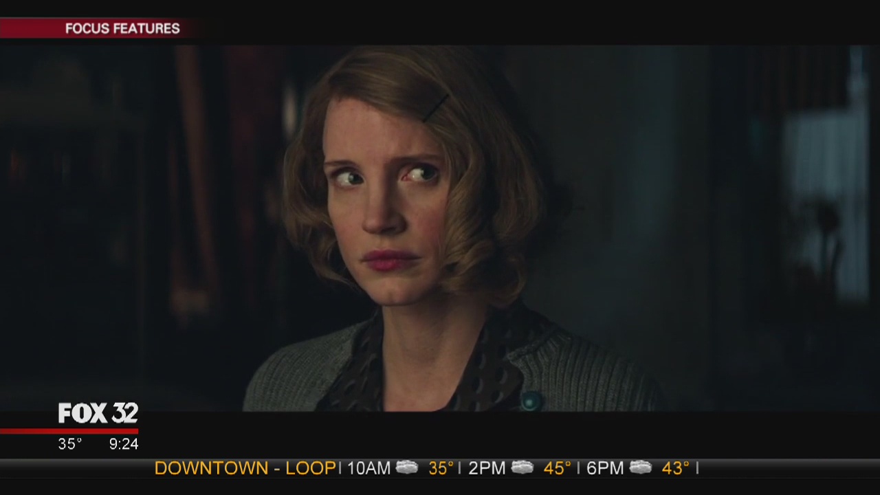 Bill Zwecker sits down with Jessica Chastain from ?Zookeeper?s Wife?