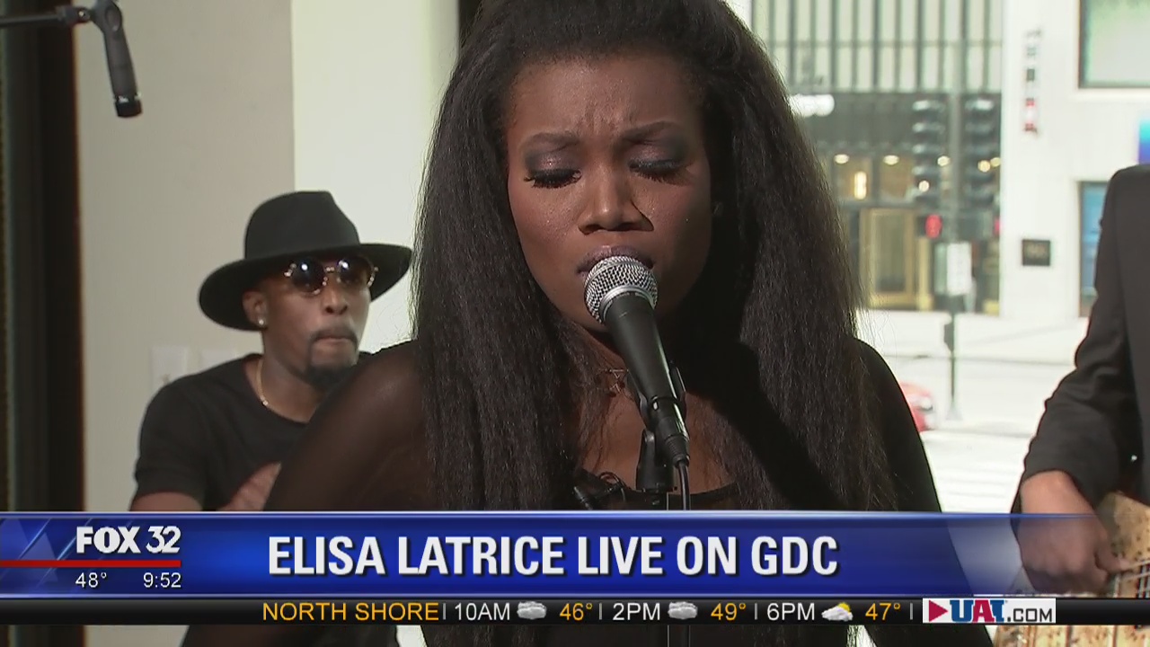 Elisa Latrice performs live on GDC