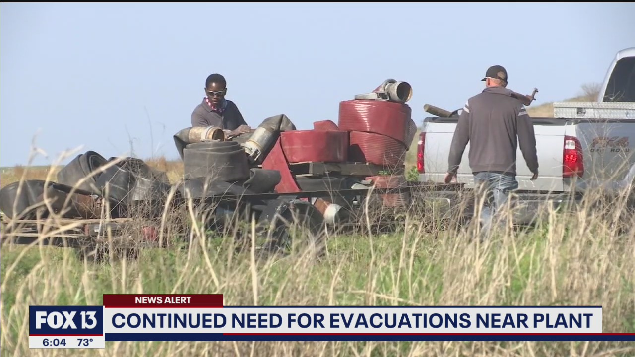 No plans for additional evacuations around Piney Point | FOX 13 Tampa Bay