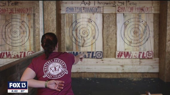 Gain a new skill at Hatchet Hangout in St. Pete