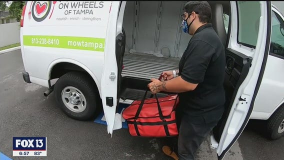 Meals on Wheels delivering vaccines