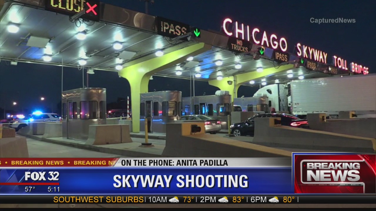 Fire officials: 2 shot to death on Skyway | FOX 32 Chicago