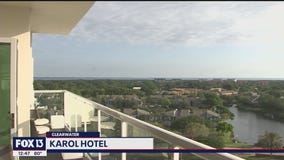 The Karol Hotel offers a boutique hotel experience with amazing views of Tampa Bay.