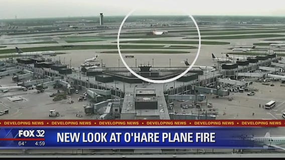 New video shows doomed Chicago flight catch fire
