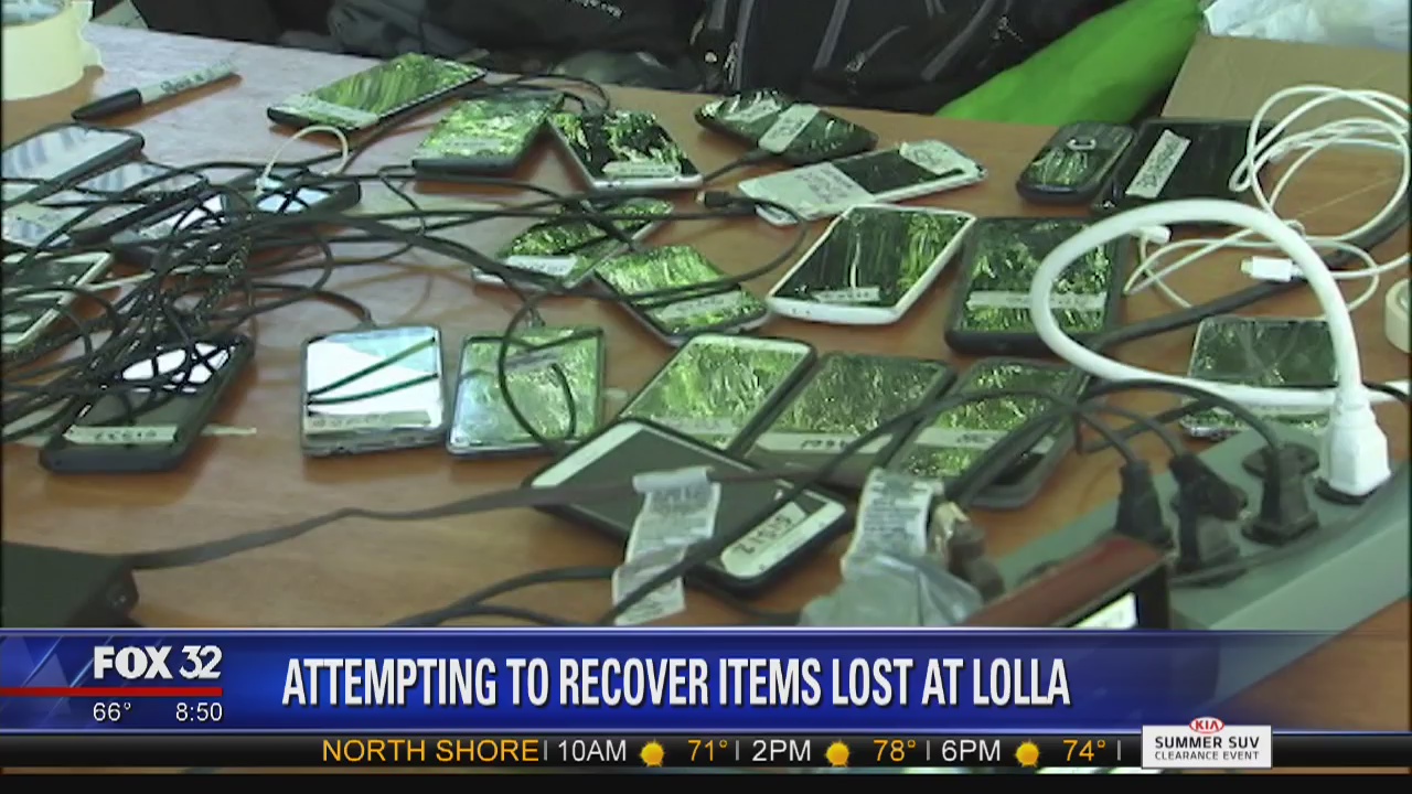 How to recover items lost at Lollapalooza