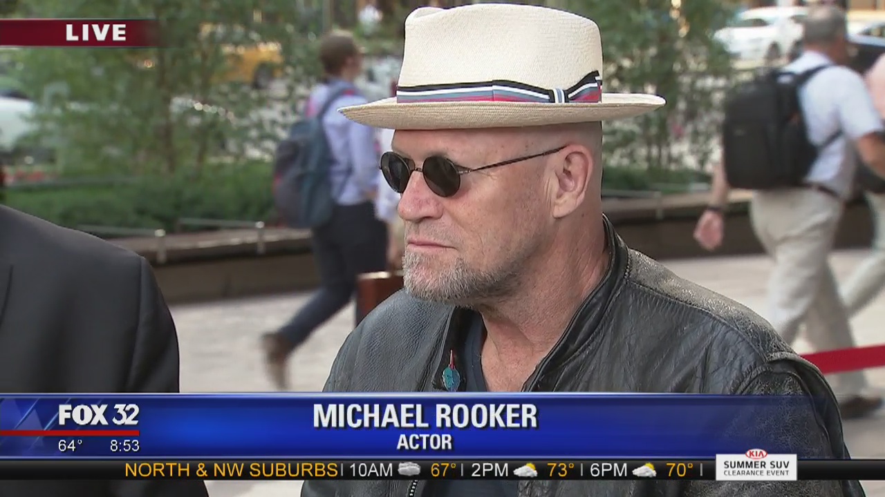 Actor Michael Rooker in Chicago for Comic Con